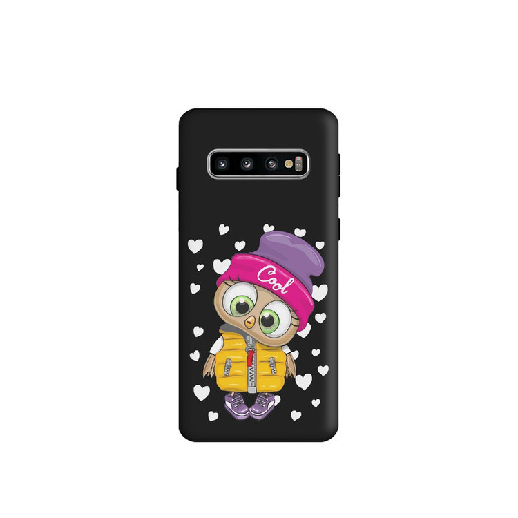 کاور طرح جغد دخترانه کد s1751 مناسب برای گوشی موبایل سامسونگ Galaxy S10