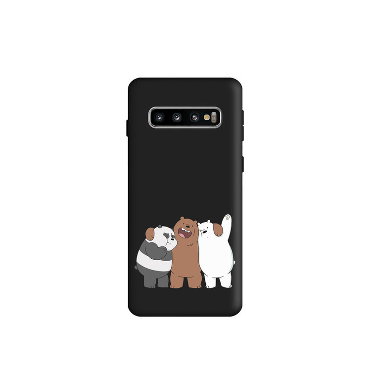 کاور طرح خرس های کله فندقی کد s1761 مناسب برای گوشی موبایل سامسونگ Galaxy S10