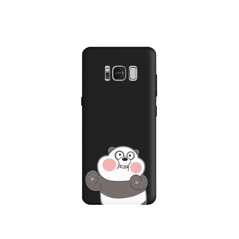 کاور طرح پاندای کله فندقی کد s1799 مناسب برای گوشی موبایل سامسونگ Galaxy S8
