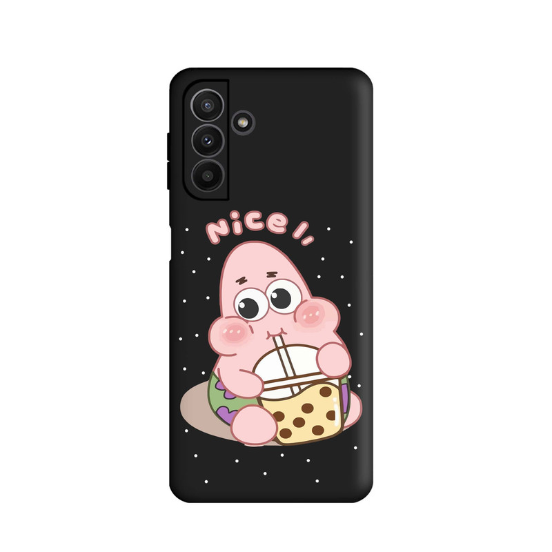 کاور طرح پاتریک صورتی کد s4120 مناسب برای گوشی موبایل سامسونگ Galaxy A04s / A13 5G