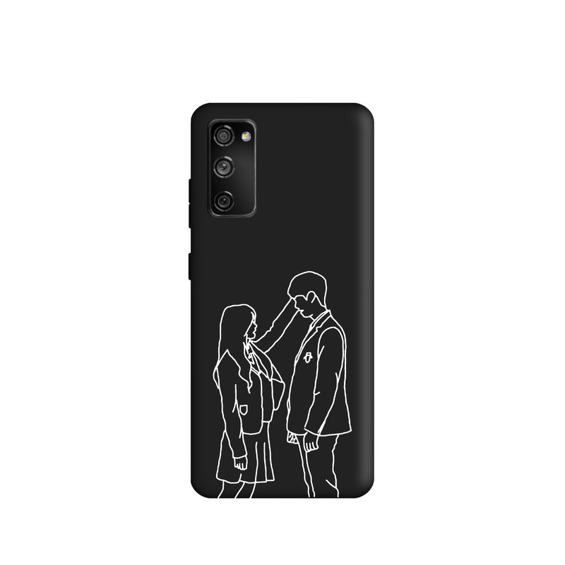 کاور طرح عاشقانه مینیمال کد y6536 مناسب برای گوشی موبایل سامسونگ galaxy S20
