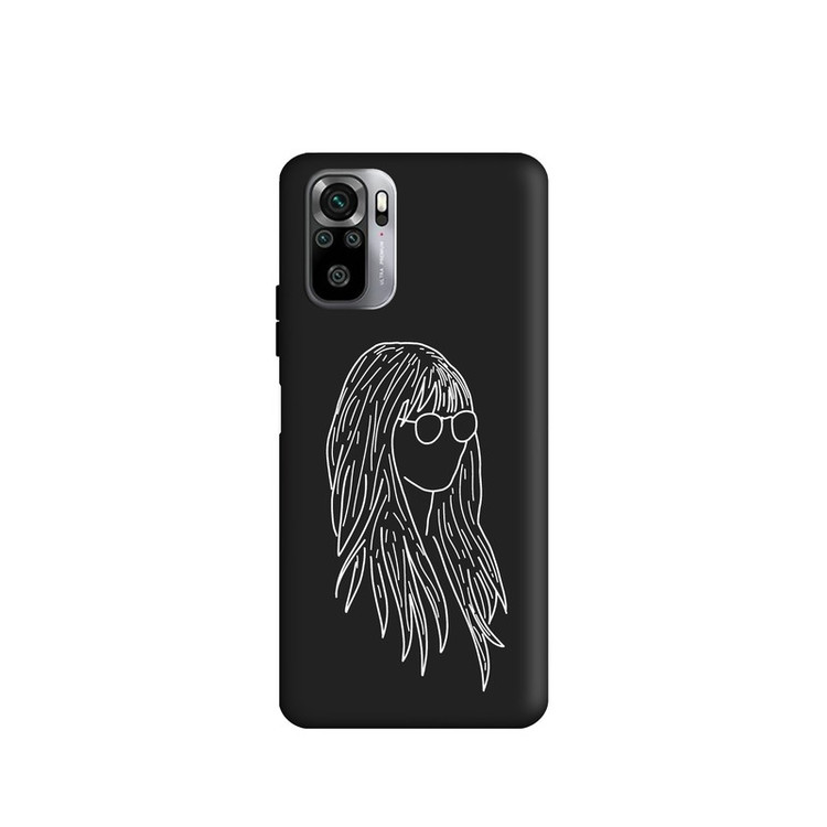 کاور طرح دختر مینیمال کد y9244 مناسب برای گوشی موبایل شیائومی Redmi Note 10S
