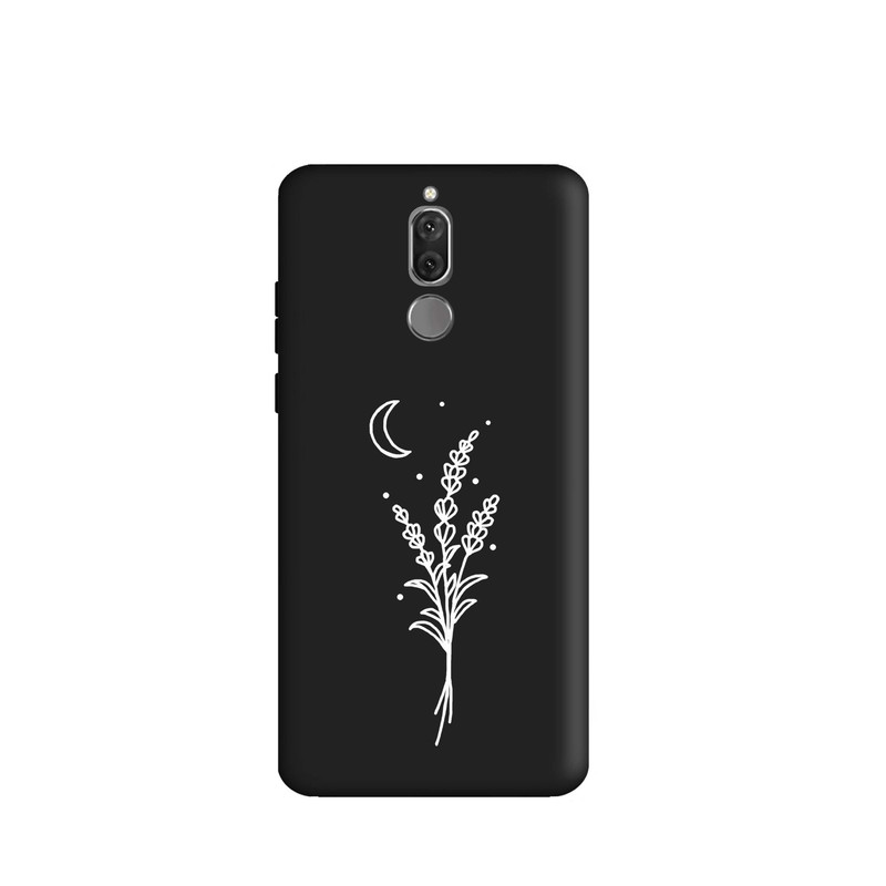 کاور قاب گارد طرح گل و ماه کد s9180 مناسب برای گوشی موبایل هوآوی Mate 10 Lite