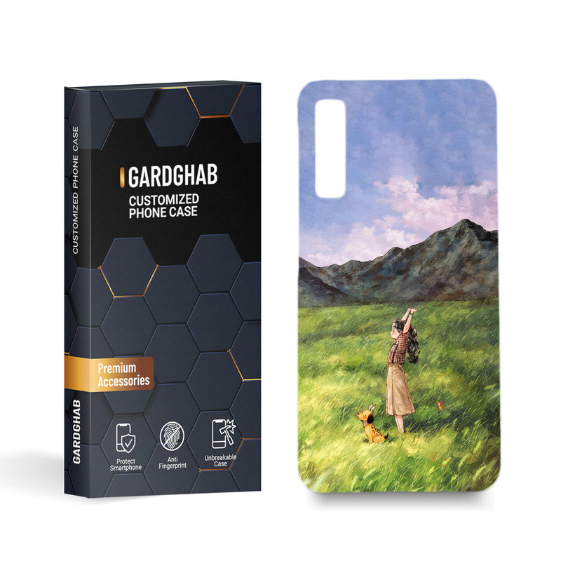 کاور گارد قاب مدل دخترانه مناسب برای گوشی موبایل سامسونگ Galaxy A7 2018 / A750