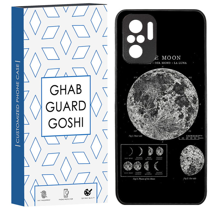 کاور قاب گارد گوشی طرح ماه کد TPU-068 مناسب برای گوشی موبایل شیائومی Redmi Note 10 4g / Redmi Note 10s / Poco m5s