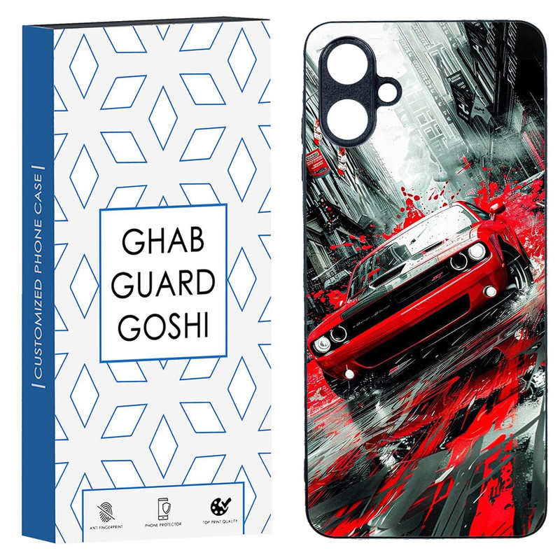 کاور قاب گارد گوشی طرح ماشین کد TPU-091 مناسب برای گوشی موبایل سامسونگ Galaxy A06