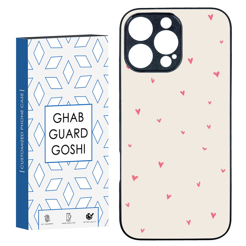 کاور قاب گارد گوشی طرح قلب کد TPU-177 مناسب برای گوشی موبایل اپل Iphone 16 Pro Max