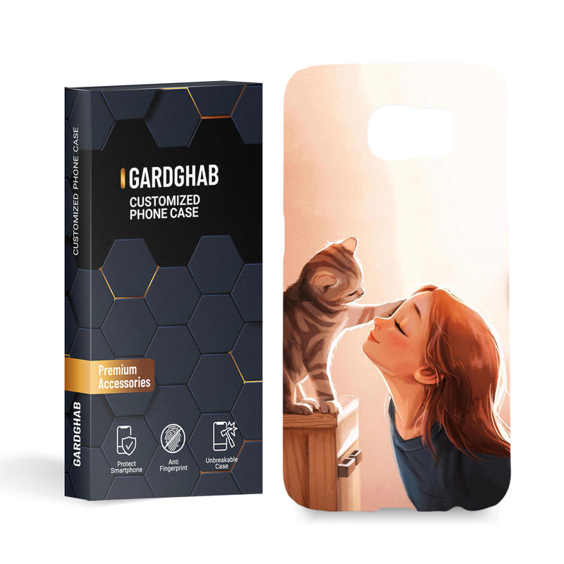 کاور گارد قاب مدل دخترانه مناسب برای گوشی موبایل سامسونگ Galaxy s6