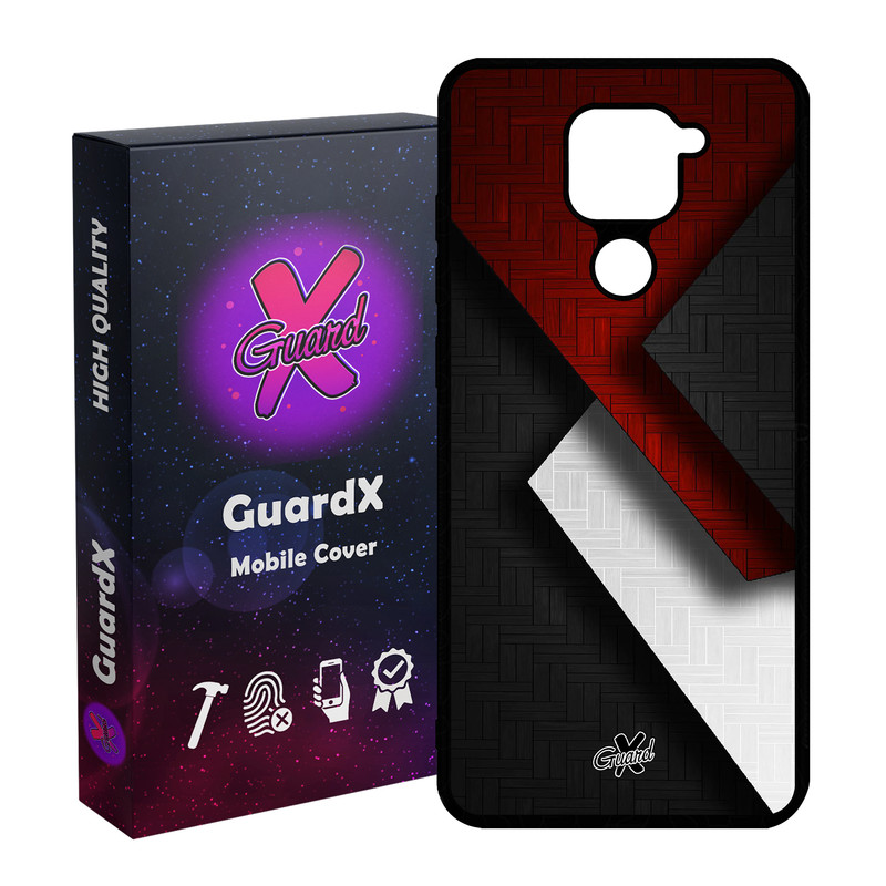 کاور گارد ایکس طرح Shape مدل Glass10174 مناسب برای گوشی موبایل شیائومی Redmi Note 9