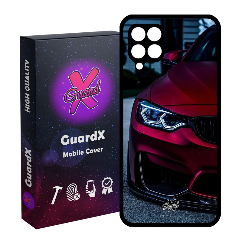 کاور گارد ایکس طرح BMW مدل Glass10298 مناسب برای گوشی موبایل سامسونگ Galaxy M32 4G / F22