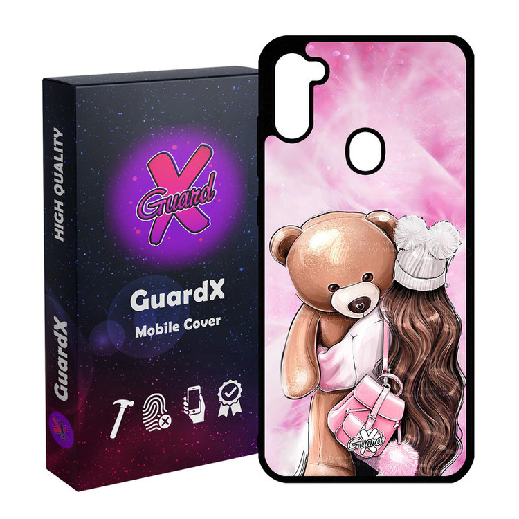 کاور گارد ایکس طرح Girl مدل Glass10088 مناسب برای گوشی موبایل سامسونگ Galaxy A11 / M11