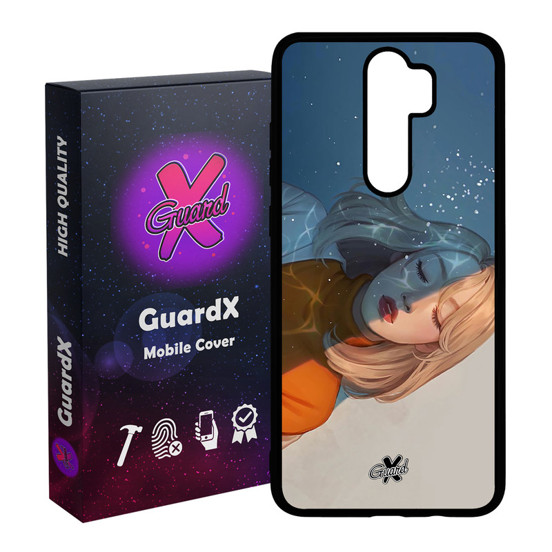 کاور گارد ایکس طرح Girl مدل Glass10013 مناسب برای گوشی موبایل شیائومی Redmi 9 / 9 Prime