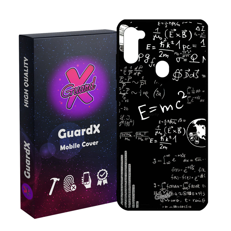 کاور گارد ایکس طرح فیزیک مدل Glass10516 مناسب برای گوشی موبایل سامسونگ Galaxy A11/M11