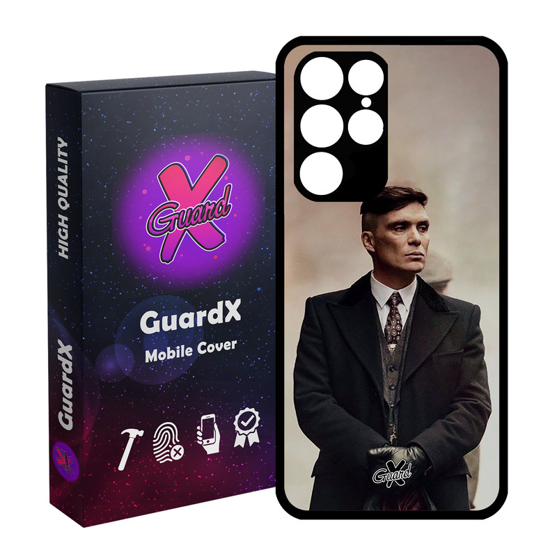 کاور گارد ایکس طرح Peaky Blinders مدل Glass10230 مناسب برای گوشی موبایل سامسونگ Galaxy S22 Ultra