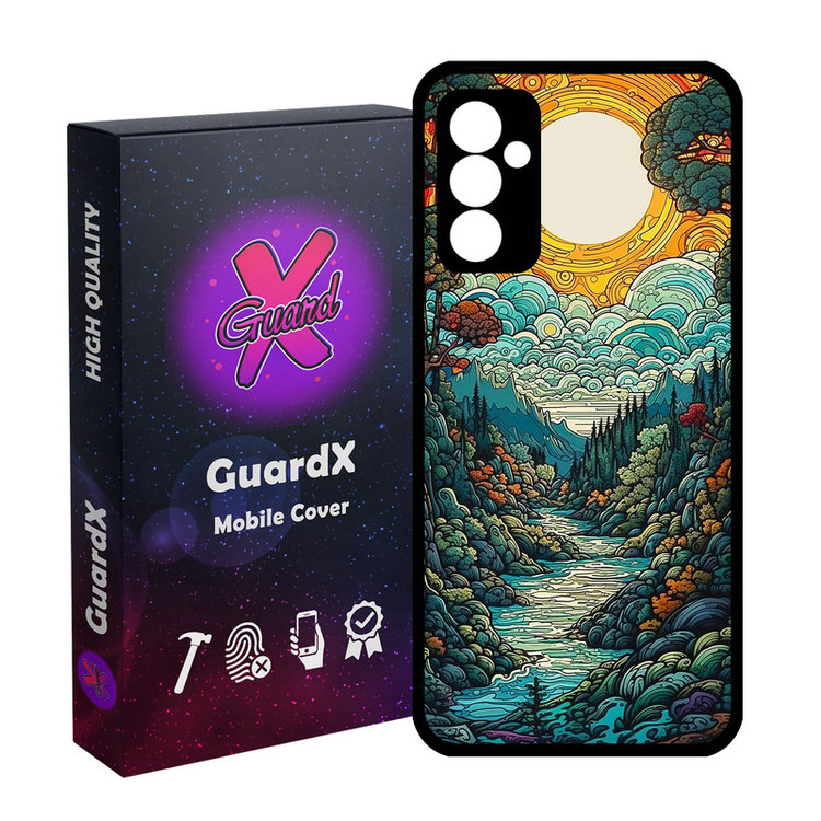 کاور گارد ایکس طرح منظره مدل Glass10767 مناسب برای گوشی موبایل سامسونگ Galaxy A14 / A14 5G