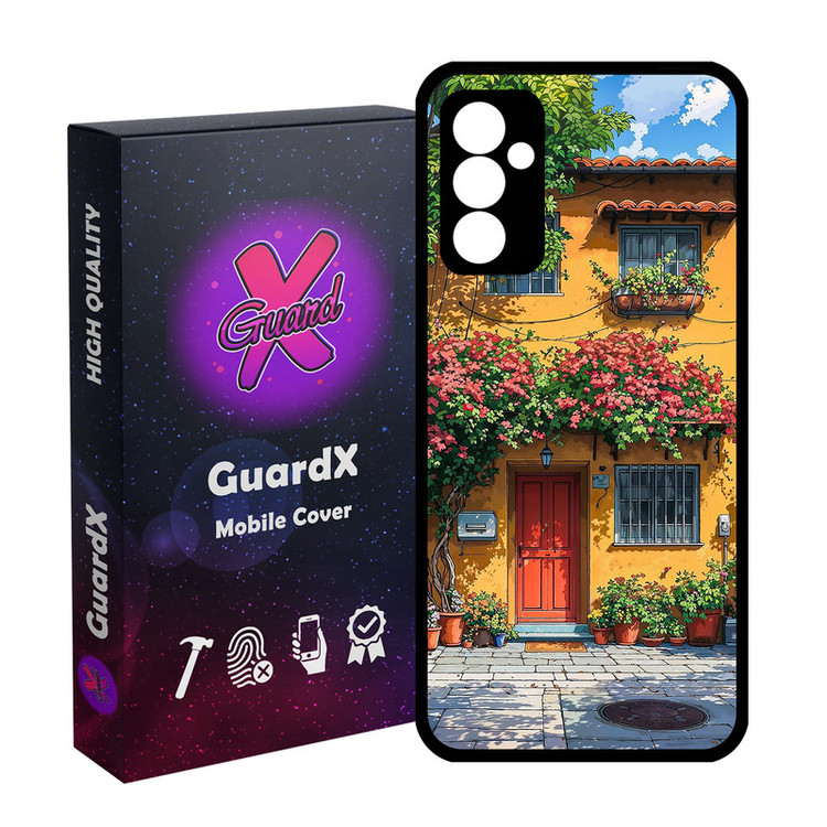 کاور گارد ایکس طرح ساختمان مدل Glass10747 مناسب برای گوشی موبایل سامسونگ Galaxy A55 / A55 5G