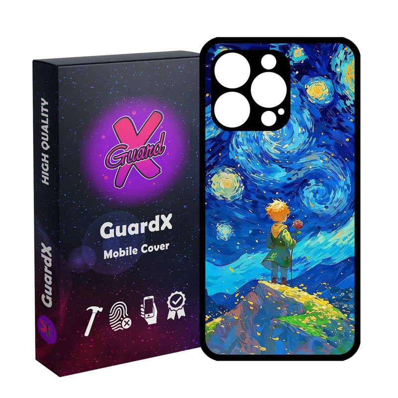 کاور گارد ایکس طرح شازده کوچولو مدل Glass10774 مناسب برای گوشی موبایل اپل iPhone 13 Pro