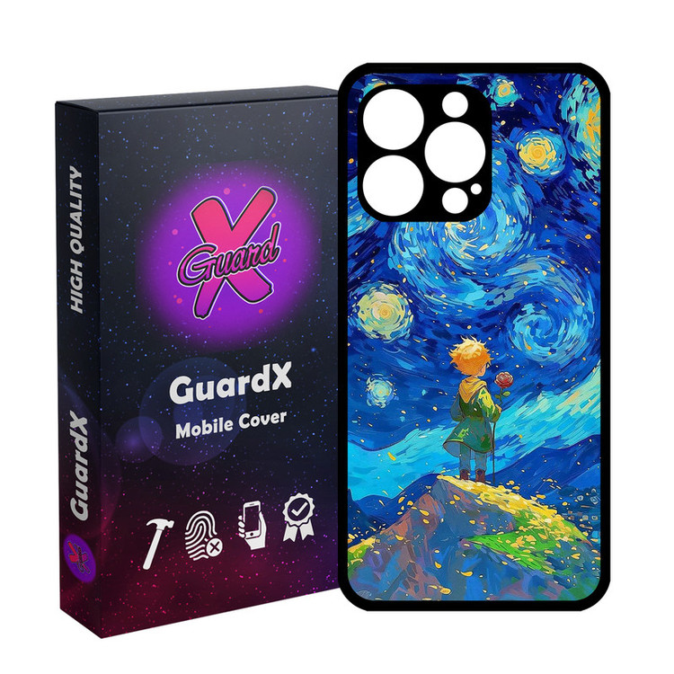 کاور گارد ایکس طرح شازده کوچولو مدل Glass10774 مناسب برای گوشی موبایل اپل iPhone 13 Pro