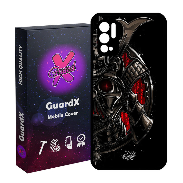 کاور گارد ایکس طرح Samurai مدل Glass10119 مناسب برای گوشی موبایل شیائومی Redmi Note 10 5G / Poco M3 Pro