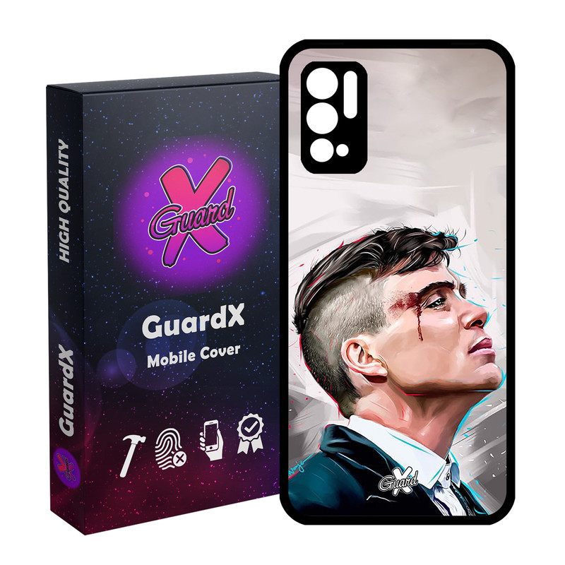 کاور گارد ایکس طرح Peaky Blinders مدل Glass10032 مناسب برای گوشی موبایل شیائومی Redmi Note 10 5G / Poco M3 Pro