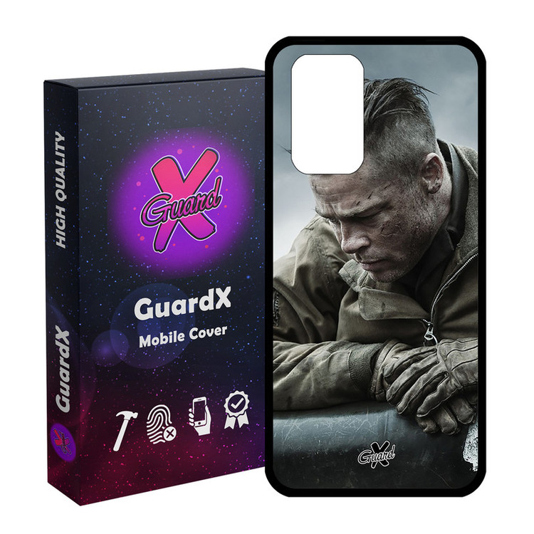 کاور گارد ایکس طرح Brad Pitt مدل Glass10134 مناسب برای گوشی موبایل شیائومی Redmi Note 10 Pro / Note 10 Pro Max