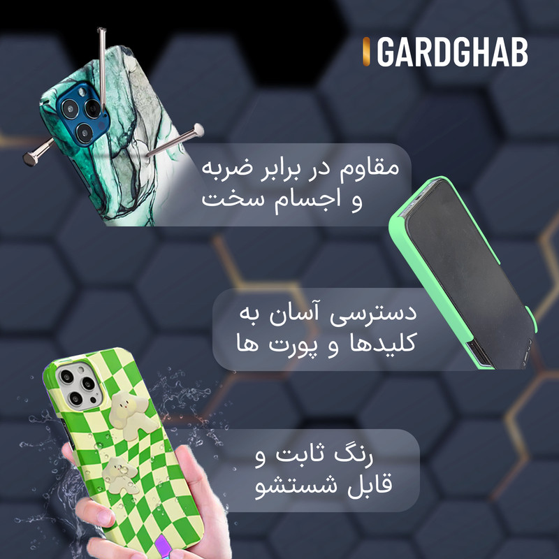 کاور گارد قاب مدل پسرانه مناسب برای گوشی موبایل سامسونگ Galaxy M23 / F23