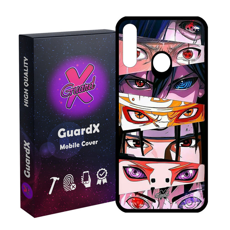 کاور گارد ایکس طرح ناروتو انیمه مدل Glass10547 مناسب برای گوشی موبایل سامسونگ Galaxy A20s
