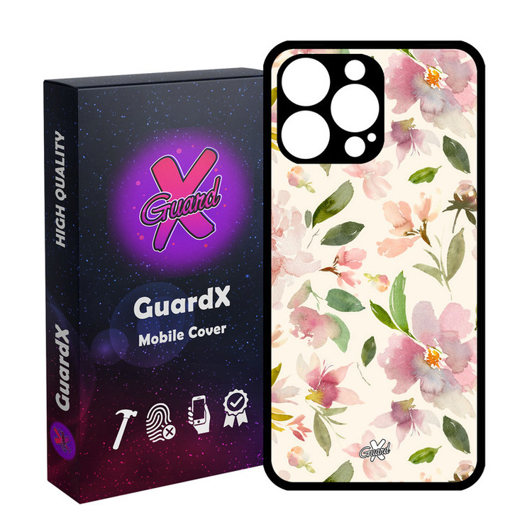 کاور گارد ایکس طرح گل مدل Glass10579 مناسب برای گوشی موبایل اپل iPhone 14 Pro Max