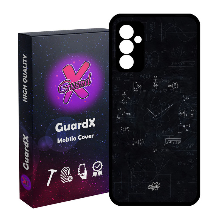 کاور گارد ایکس طرح ریاضی مدل Glass10631 مناسب برای گوشی موبایل سامسونگ Galaxy A14 / A14 5G