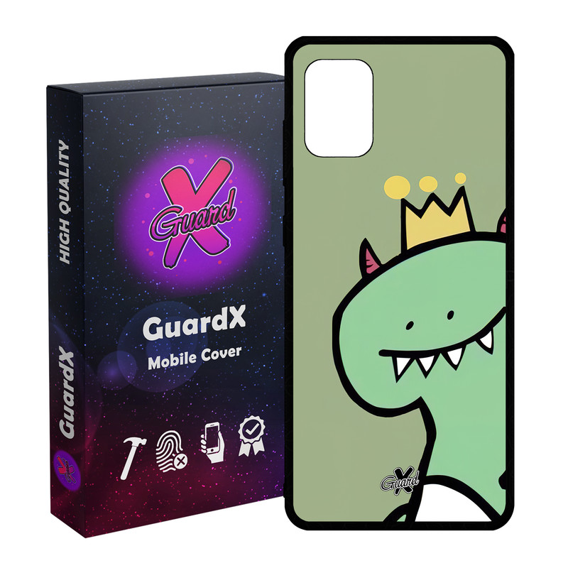 کاور گارد ایکس طرح نقاشی مدل Glass10463 مناسب برای گوشی موبایل سامسونگ Galaxy A71 4G