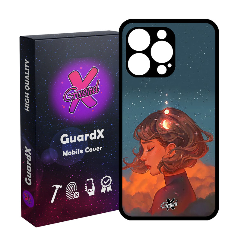 کاور گارد ایکس طرح Girl مدل Glass10302 مناسب برای گوشی موبایل اپل iPhone 13 Pro