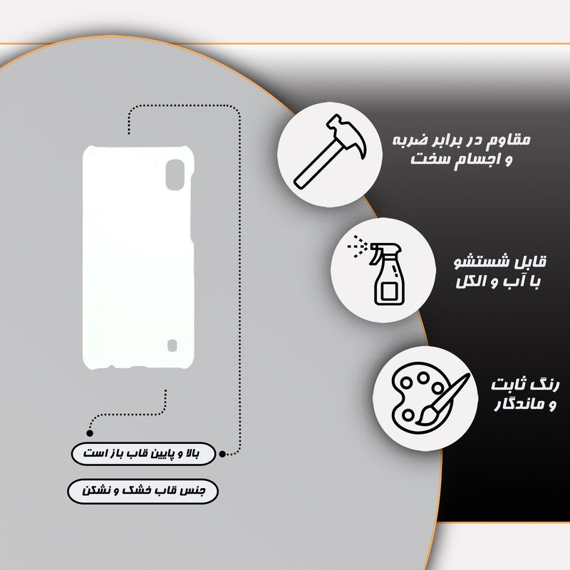 کاور گارد قاب مدل فانتزی مناسب برای گوشی موبایل سامسونگ Galaxy A10
