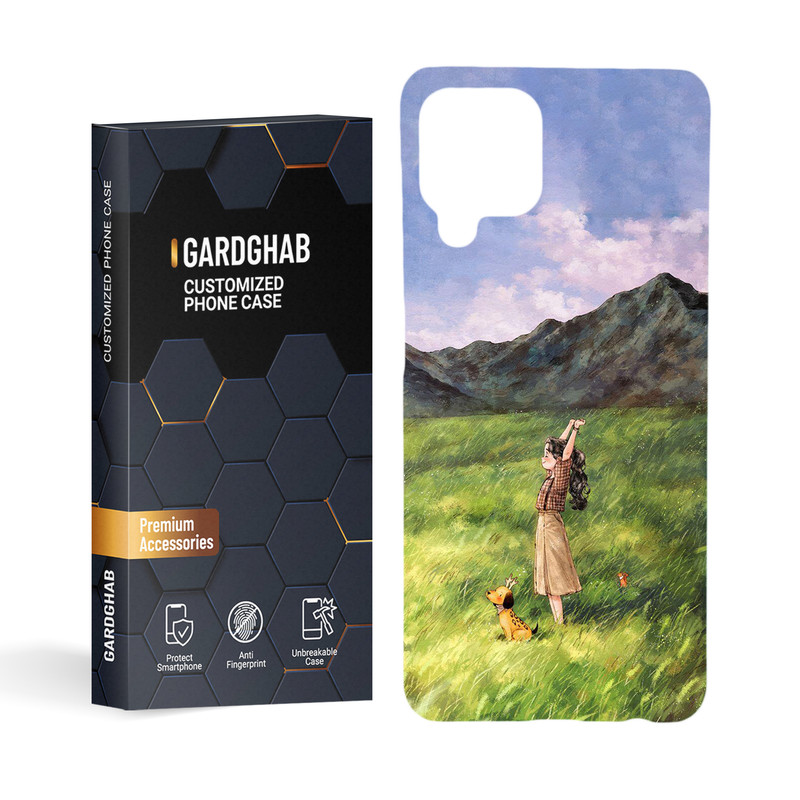 کاور گارد قاب مدل دخترانه مناسب برای گوشی موبایل سامسونگ Galaxy A22 4G