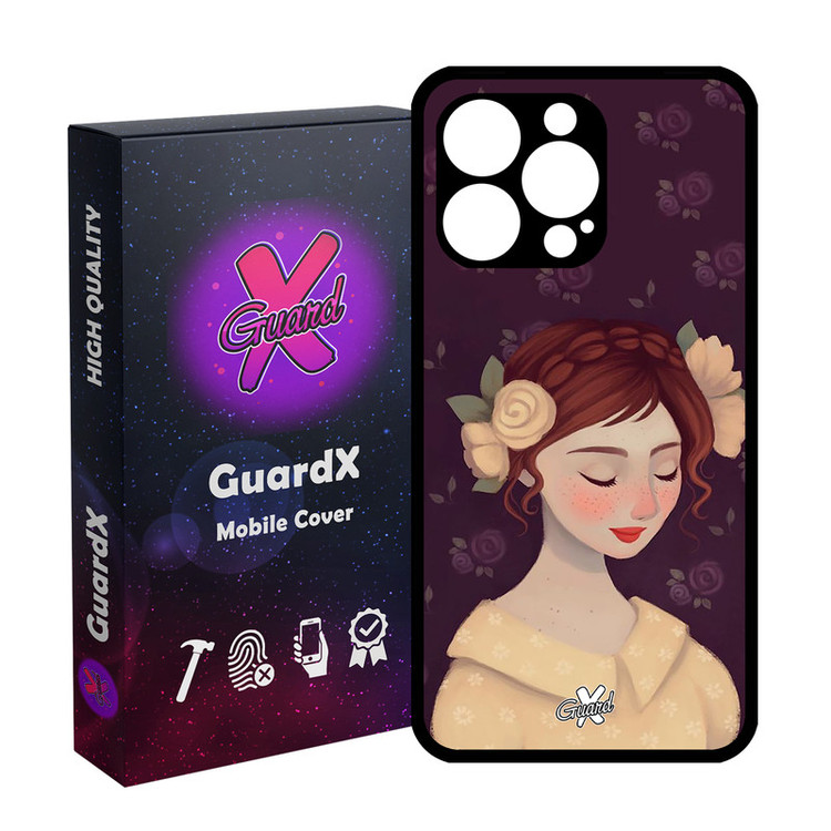 کاور گارد ایکس طرح Girl مدل Glass10325 مناسب برای گوشی موبایل اپل iPhone 13 Pro