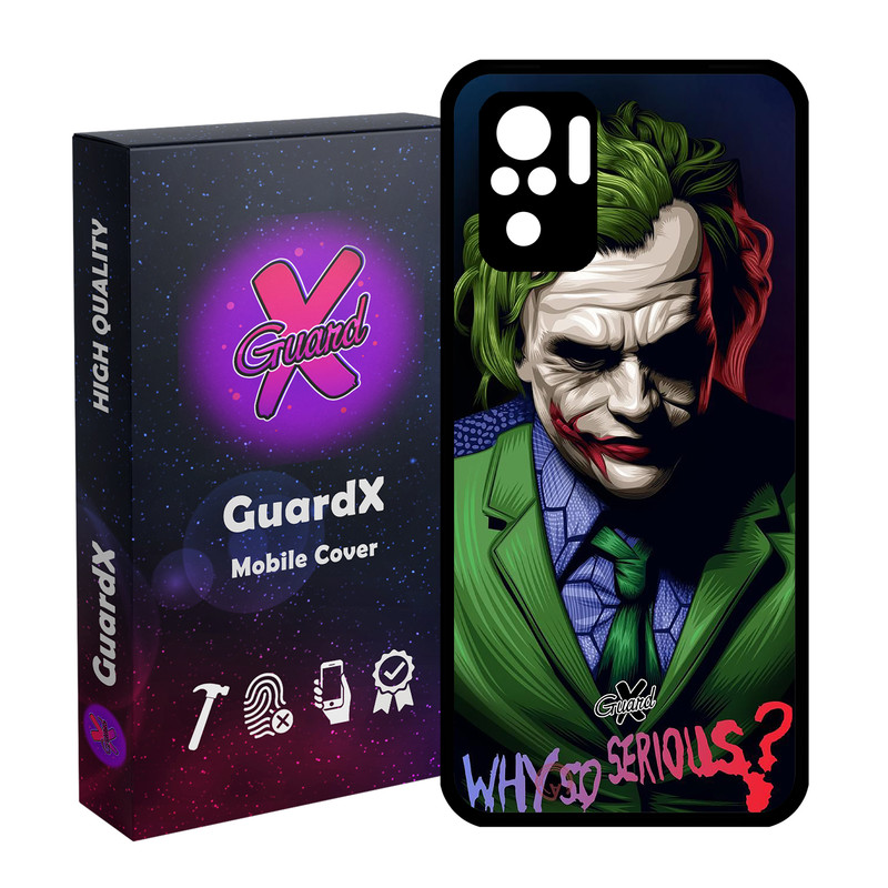 کاور گارد ایکس طرح Joker مدل Glass10187 مناسب برای گوشی موبایل شیائومی Redmi Note 10 4G / Note 10S