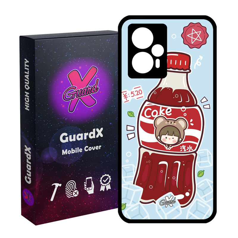 کاور گارد ایکس طرح Cute مدل Glass10635 مناسب برای گوشی موبایل شیائومی Poco F5/Redmi Note 12 Turbo