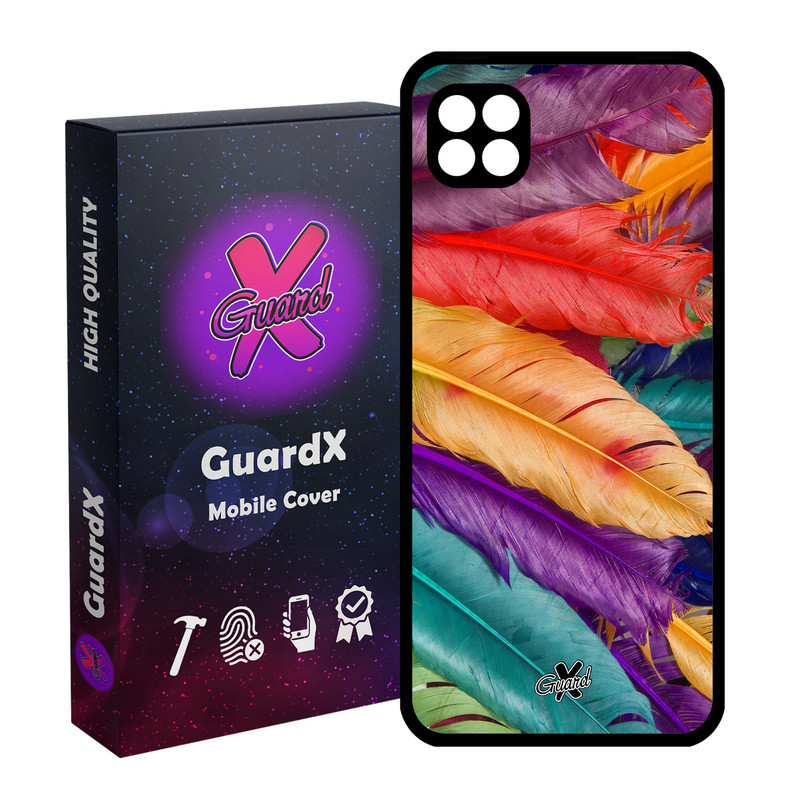 کاور گارد ایکس طرح Feather مدل Glass10180 مناسب برای گوشی موبایل سامسونگ Galaxy A22 5G