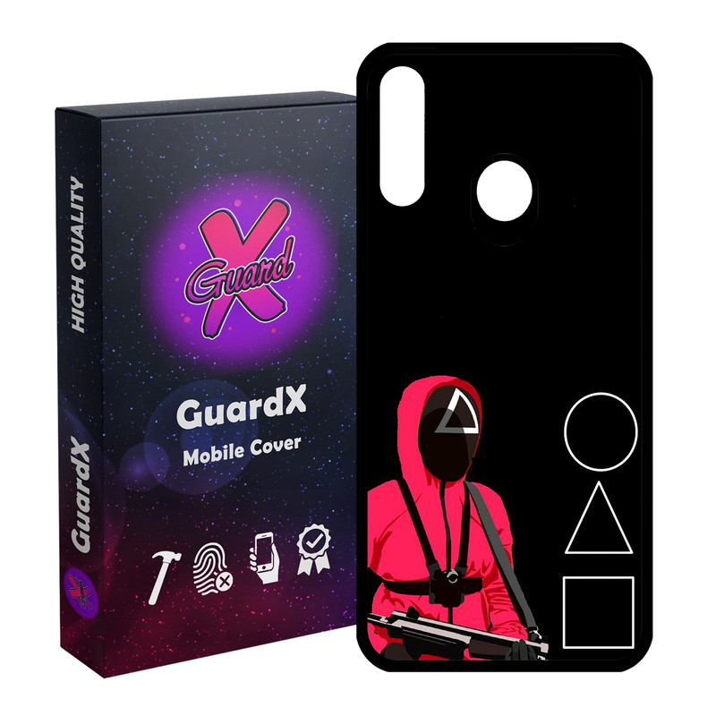 کاور گارد ایکس طرح Squid Game مدل Glass10410 مناسب برای گوشی موبایل سامسونگ Galaxy A20s