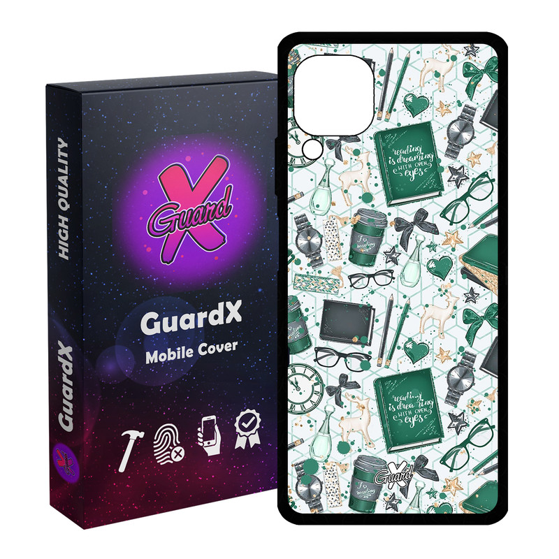 کاور گارد ایکس طرح کتاب مدل Glass10289 مناسب برای گوشی موبایل هوآوی Nova 7i / Nova 6 SE / P40 Lite