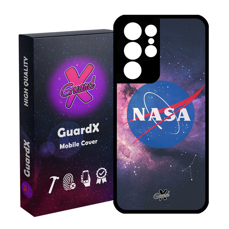 کاور گارد ایکس طرح Nasa مدل Glass10012 مناسب برای گوشی موبایل سامسونگ Galaxy S21 Ultra