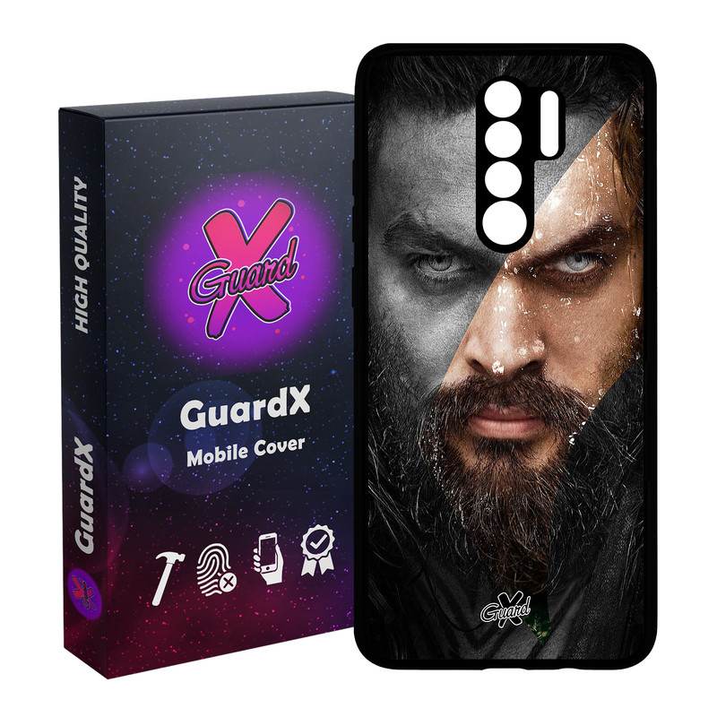 کاور گارد ایکس طرح Aqua Man مدل Glass10362 مناسب برای گوشی موبایل شیائومی Redmi 9 / 9 Prime