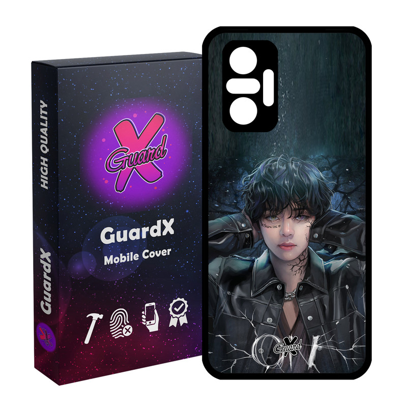 کاور گارد ایکس طرح Girl مدل Glass10374 مناسب برای گوشی موبایل شیائومی Redmi Note 10 Pro / Note 10 Pro Max