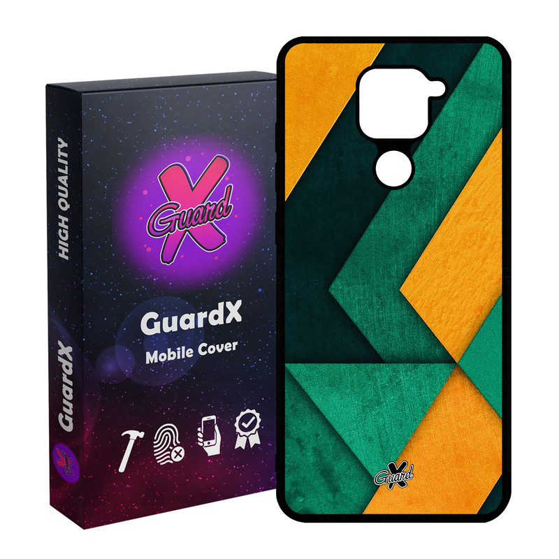 کاور گارد ایکس طرح Shape مدل Glass10329 مناسب برای گوشی موبایل شیائومی Redmi Note 9