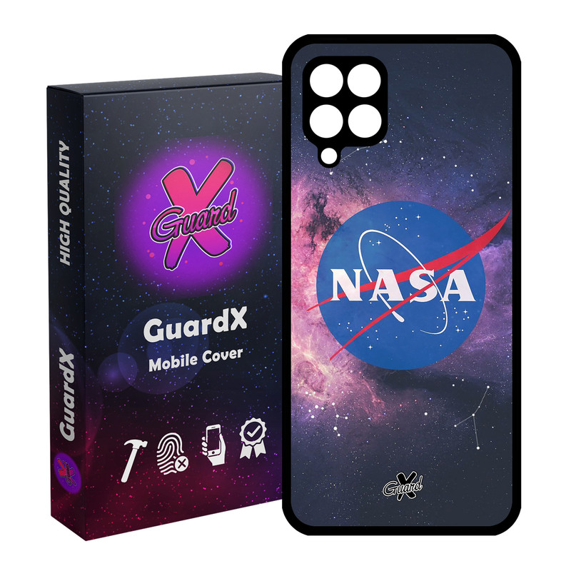کاور گارد ایکس طرح Nasa مدل Glass10012 مناسب برای گوشی موبایل سامسونگ Galaxy A22 4G