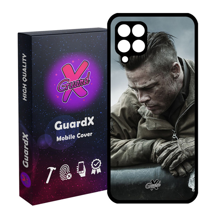 کاور گارد ایکس طرح Brad Pitt مدل Glass10134 مناسب برای گوشی موبایل سامسونگ Galaxy M22 4G