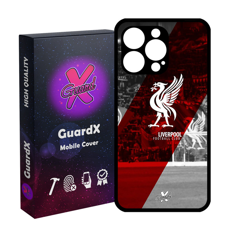کاور گارد ایکس طرح Liverpool مدل Glass10045 مناسب برای گوشی موبایل اپل iPhone 13 Pro