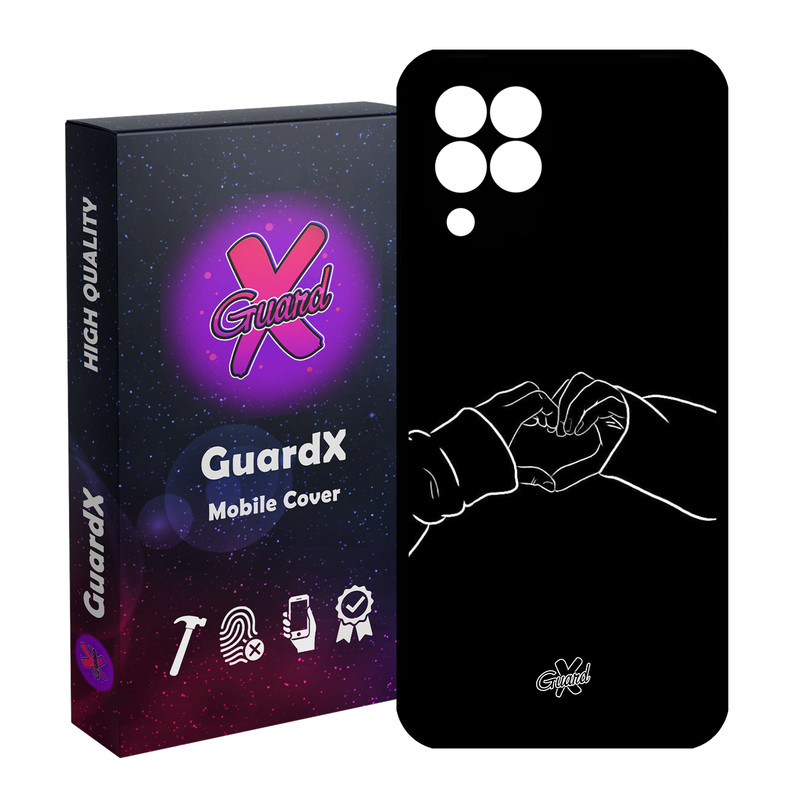 کاور گارد ایکس طرح Love مدل Glass10517 مناسب برای گوشی موبایل سامسونگ Galaxy M33/M33 5G