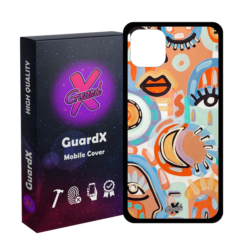 کاور گارد ایکس طرح چهره مدل Glass10431 مناسب برای گوشی موبایل اپل iPhone 11 Pro Max