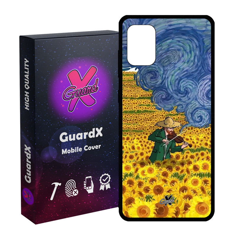 کاور گارد ایکس طرح Art مدل Glass10580 مناسب برای گوشی موبایل سامسونگ Galaxy A71 4G
