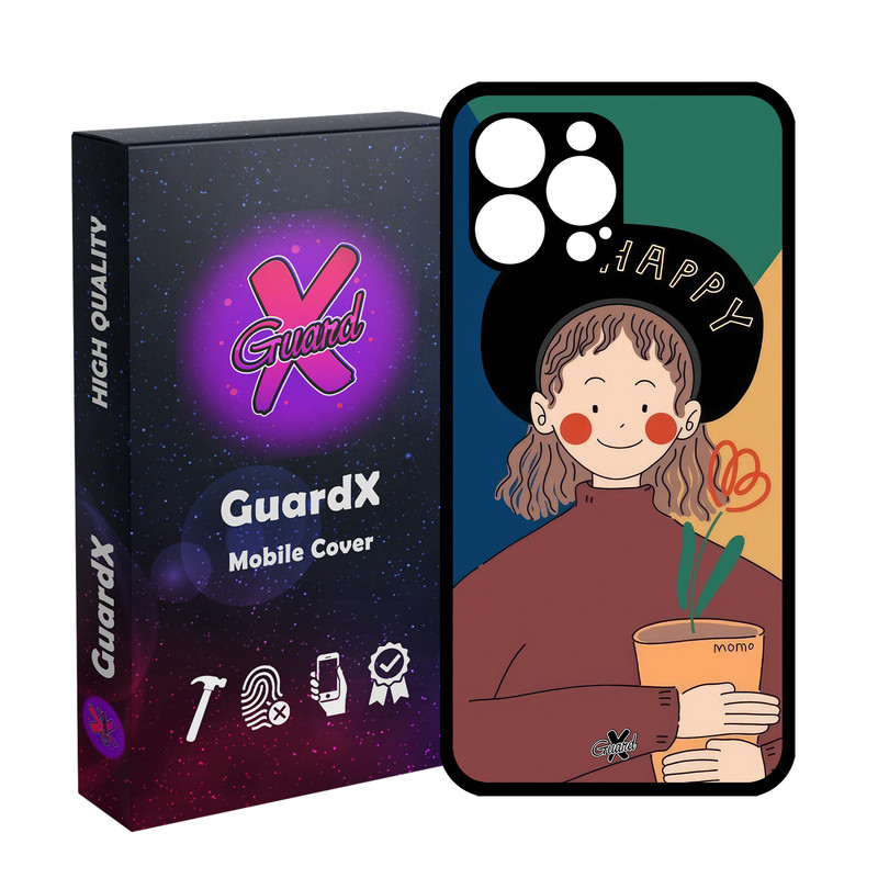 کاور گارد ایکس طرح دختر مدل Glass10630 مناسب برای گوشی موبایل اپل iPhone 12 Pro